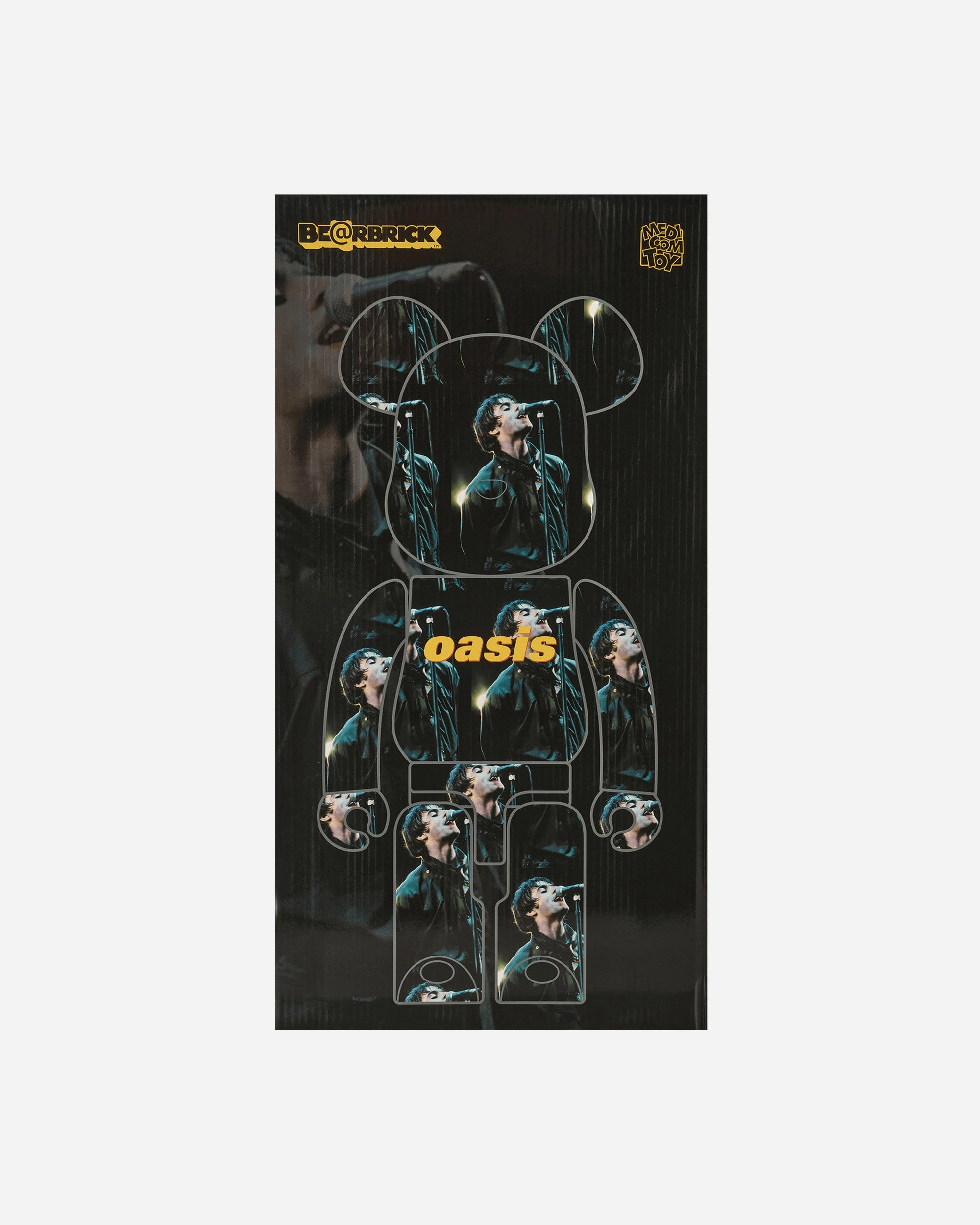 1000% Oasis Knebworth 1996 - Liam Gallagher Be@rbrick Multicolor