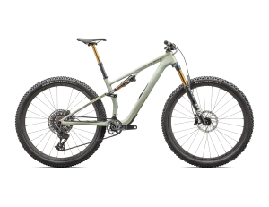 2024 Specialized EPIC 8 Evo Pro Mountain Bike - X-Large, Satin Forest Green/Spruce/Metallic Spruce