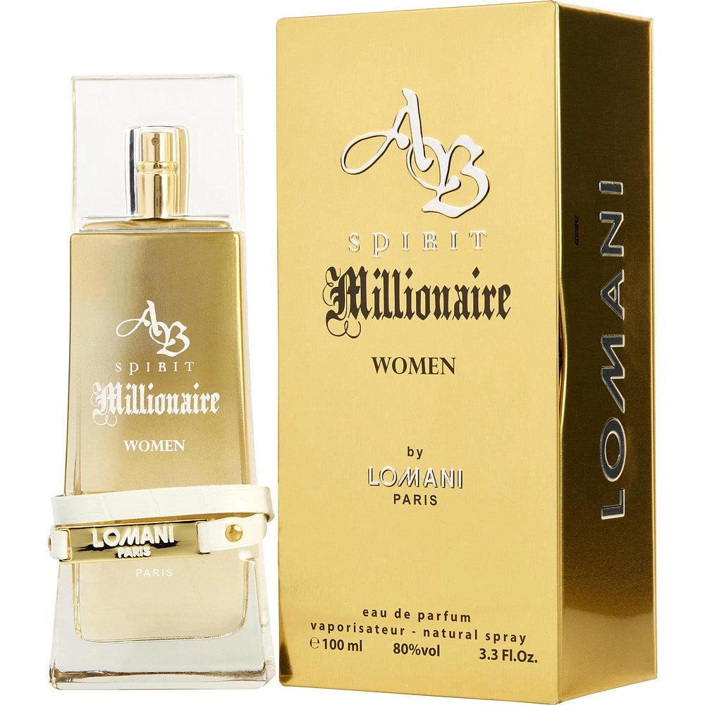 AB Spirit Millionaire by Lomani, 3.3 oz Eau De Parfum Spray for Women