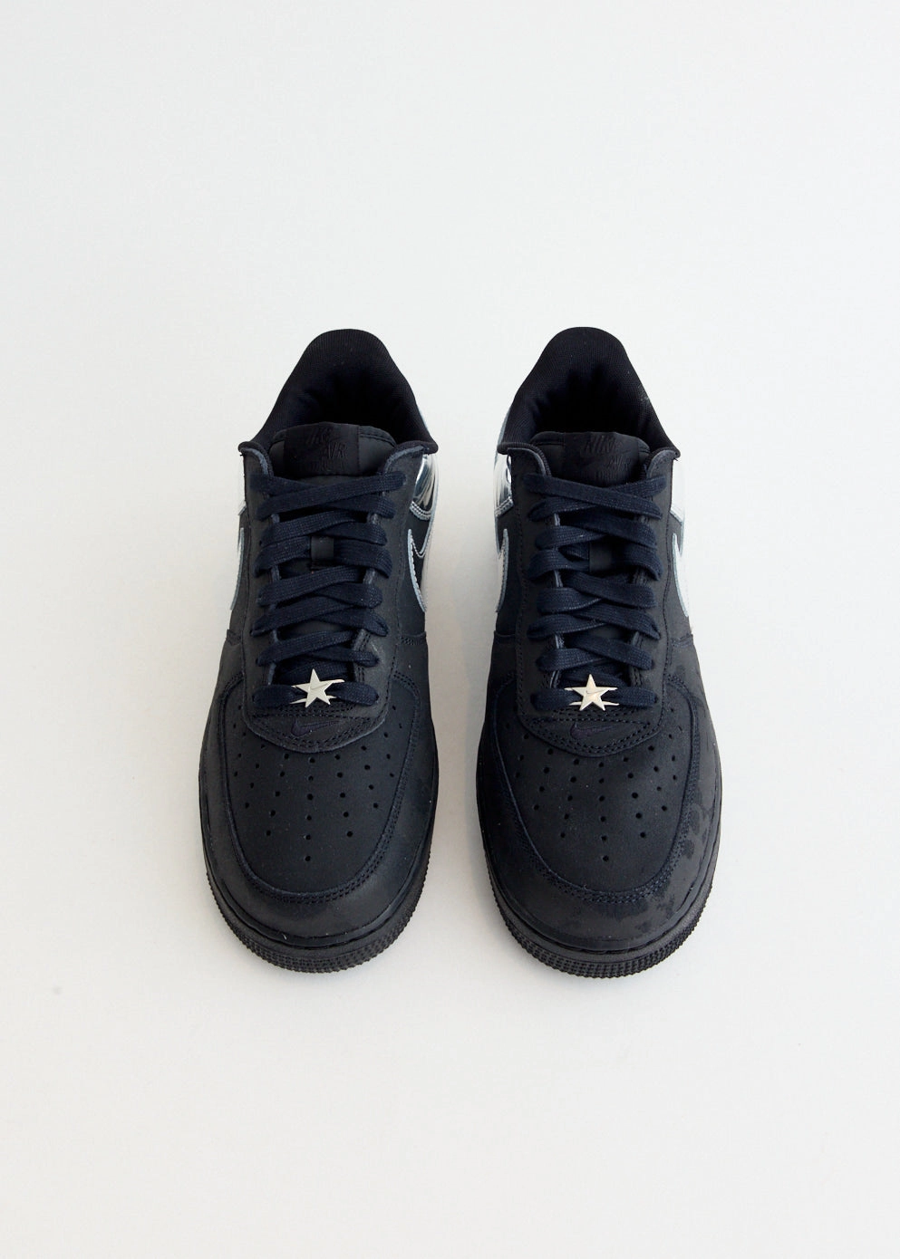 Air Force 1 Low Retro 'Black Chrome' Sneakers