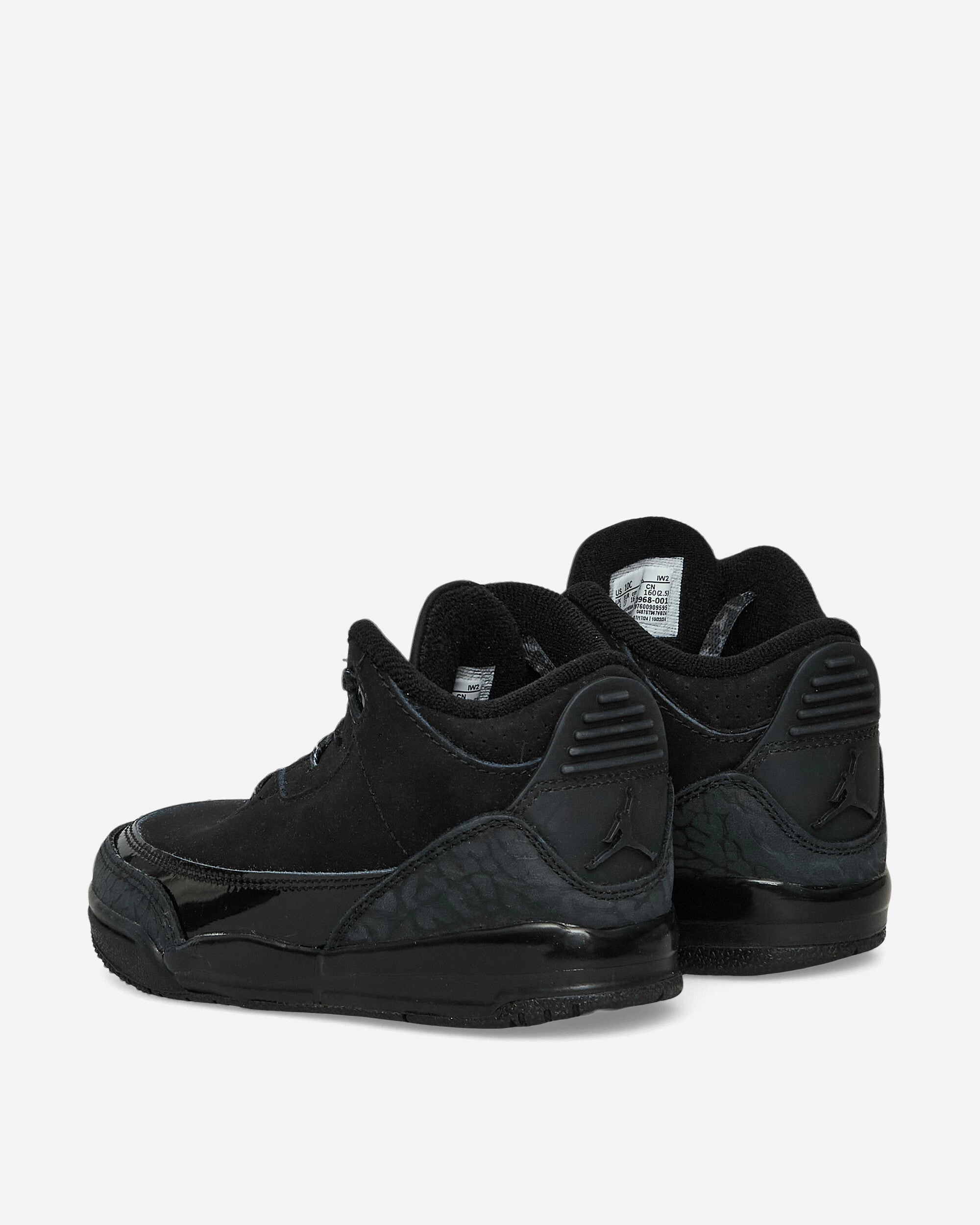 Air Jordan 3 (TD) Sneakers Black Cat