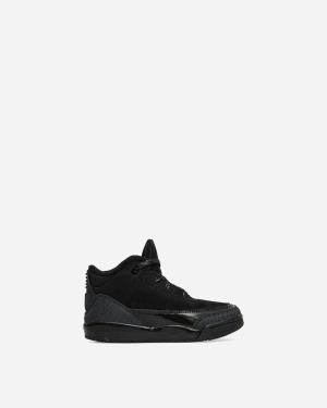 Air Jordan 3 (TD) Sneakers Black Cat