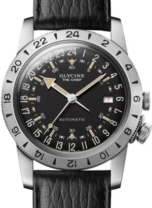 Airman “The Chief” Purist Black - Leather Ref. GL0469