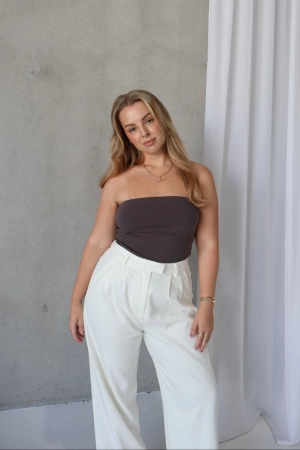 APRIL TOP CHARCOAL