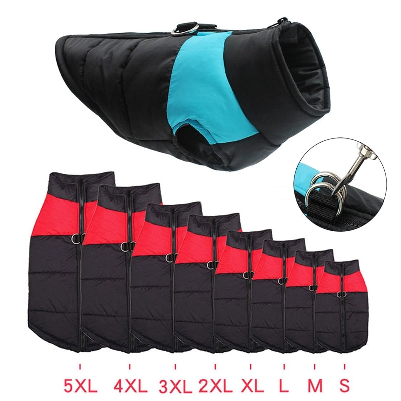 Barbour Dog Coat Winter Warm Dog Clothes Waterproof Pet