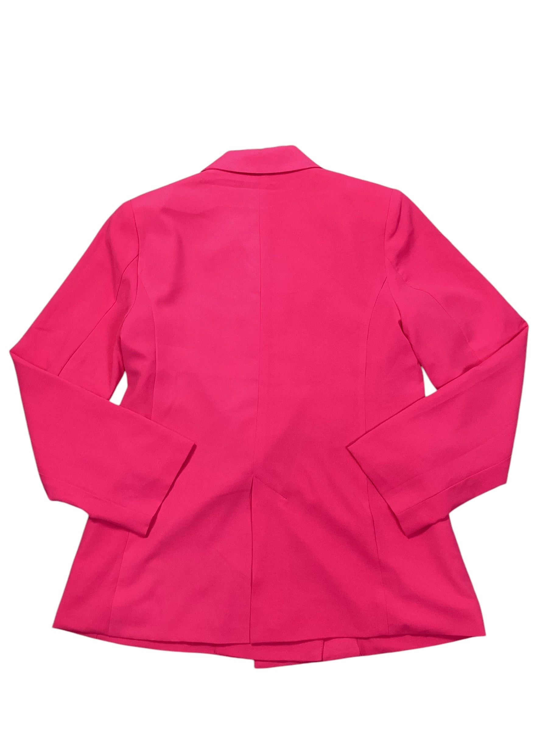 Blazer By Clothes Mentor In Pink, Size:L