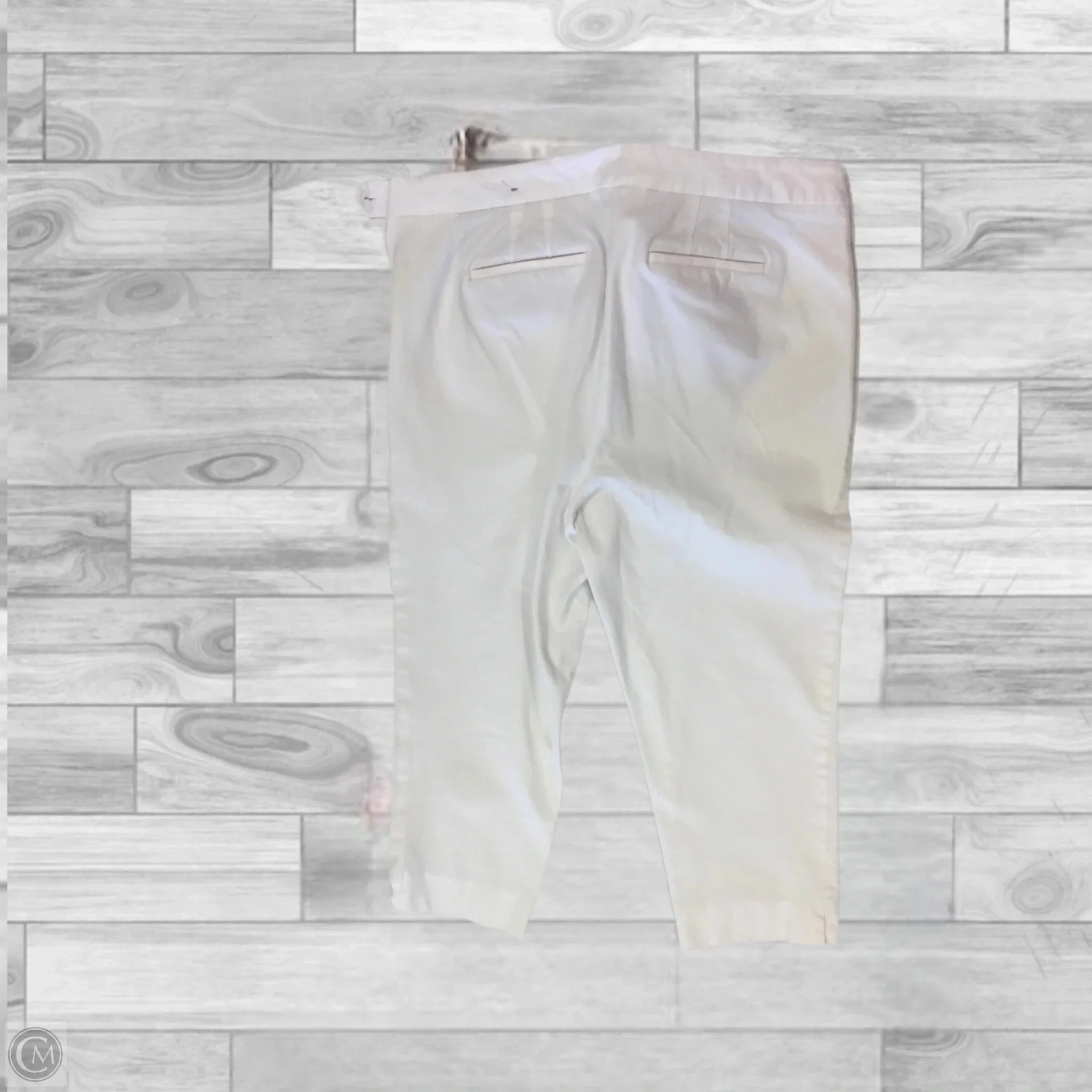Capris By Talbots In White, Size: 10p
