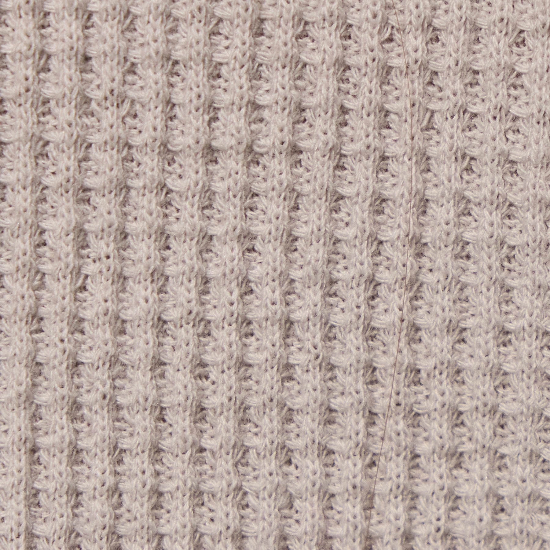 Cotton Linen Waffle Henley - Salt