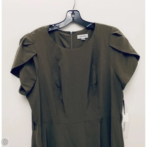 Dress Casual Maxi By Calvin Klein In Green, Size: Xl