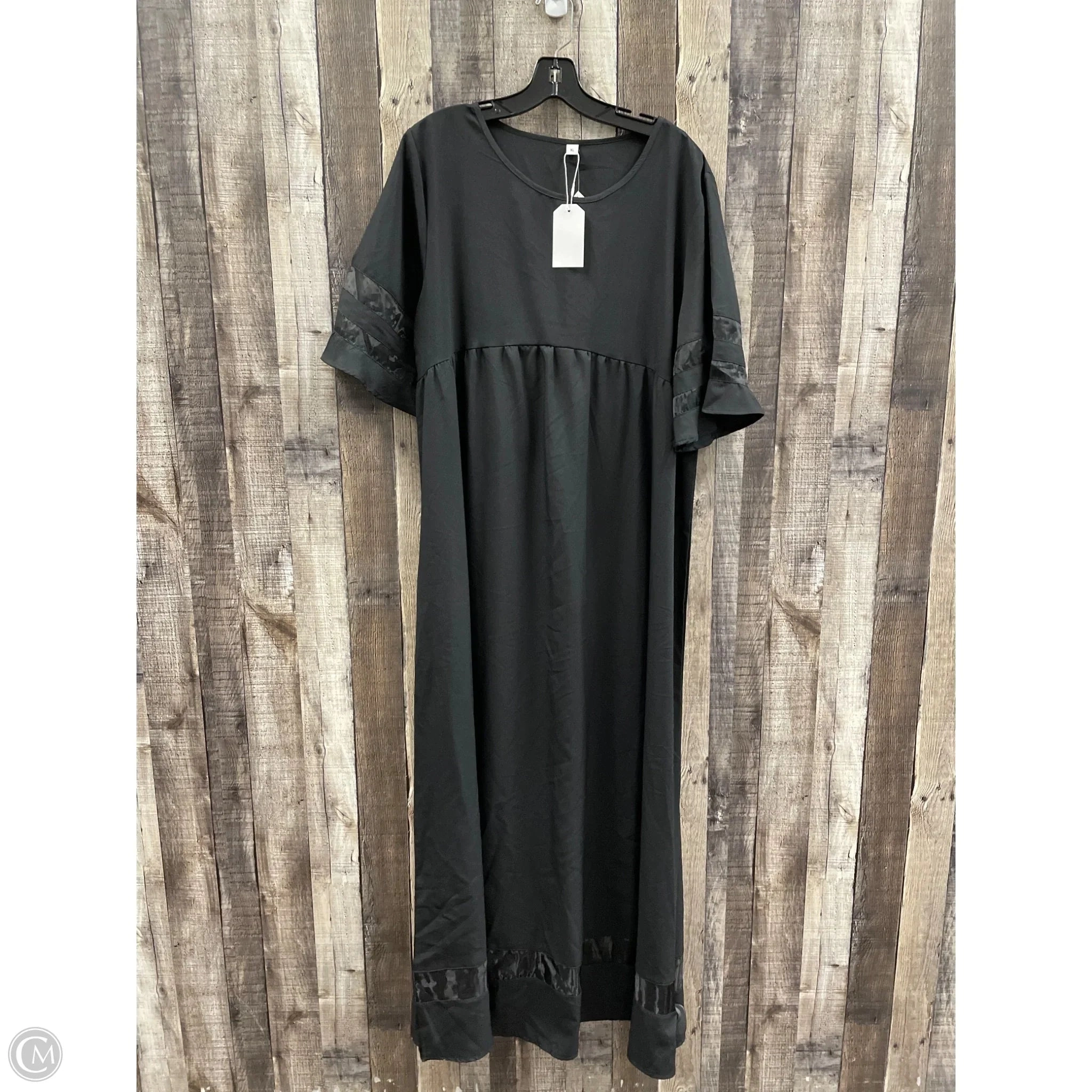 Dress Casual Maxi By Cme In Black, Size: Xl