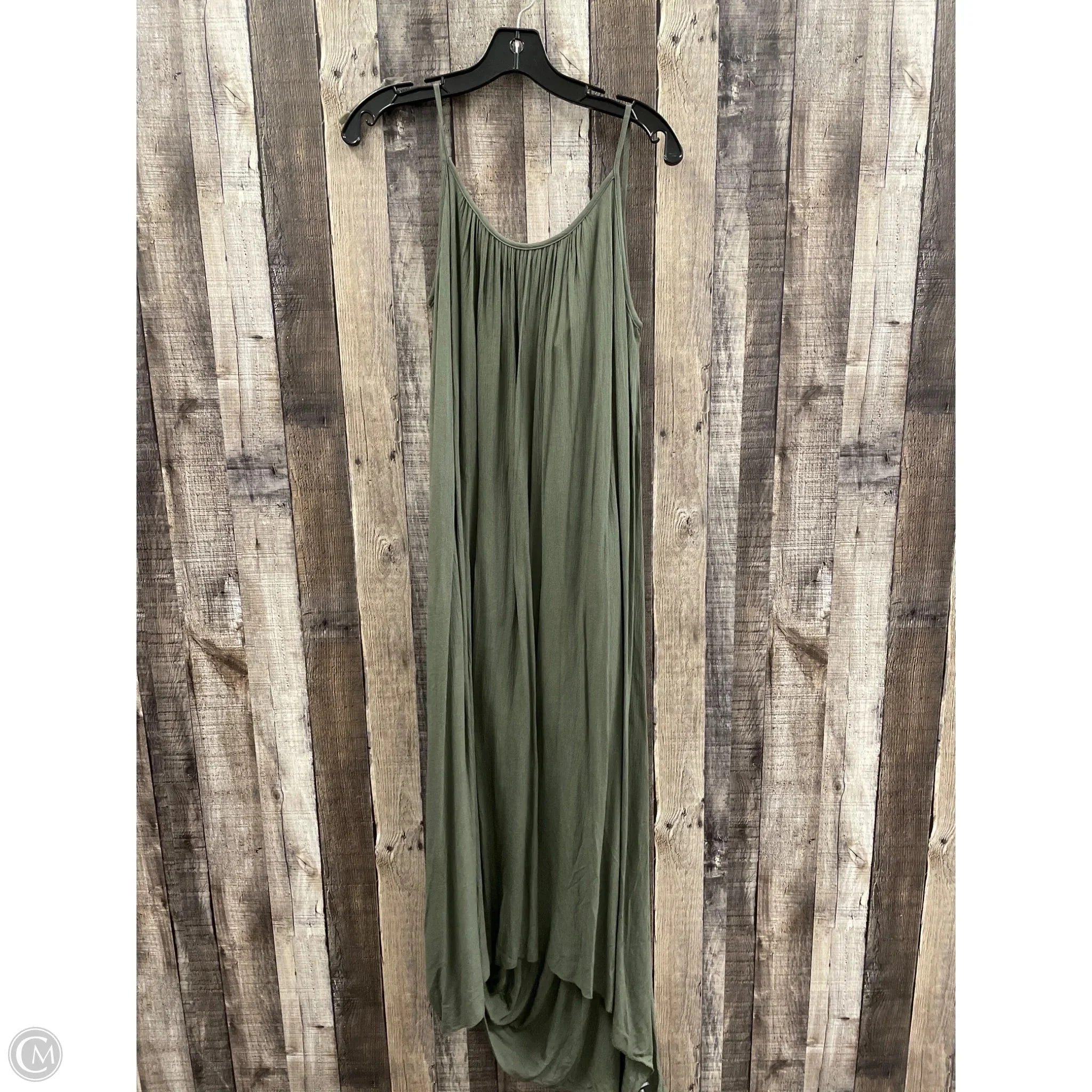 Dress Casual Maxi By Cme In Green, Size: S