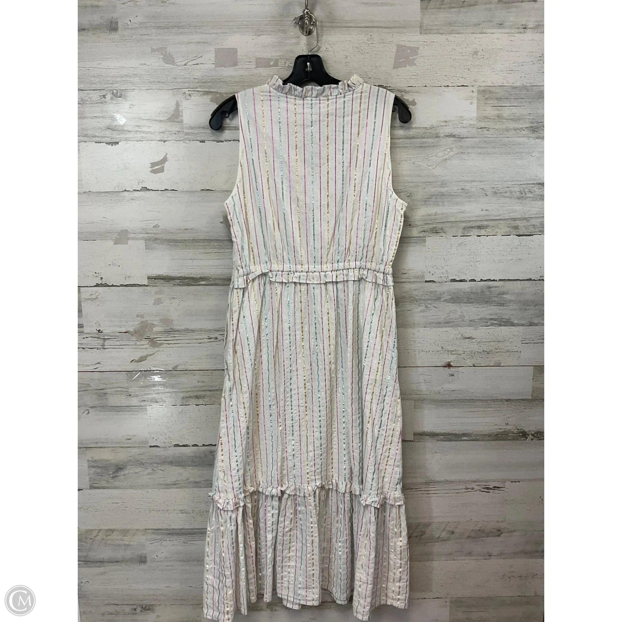 Dress Casual Maxi By J. Crew In White, Size: S