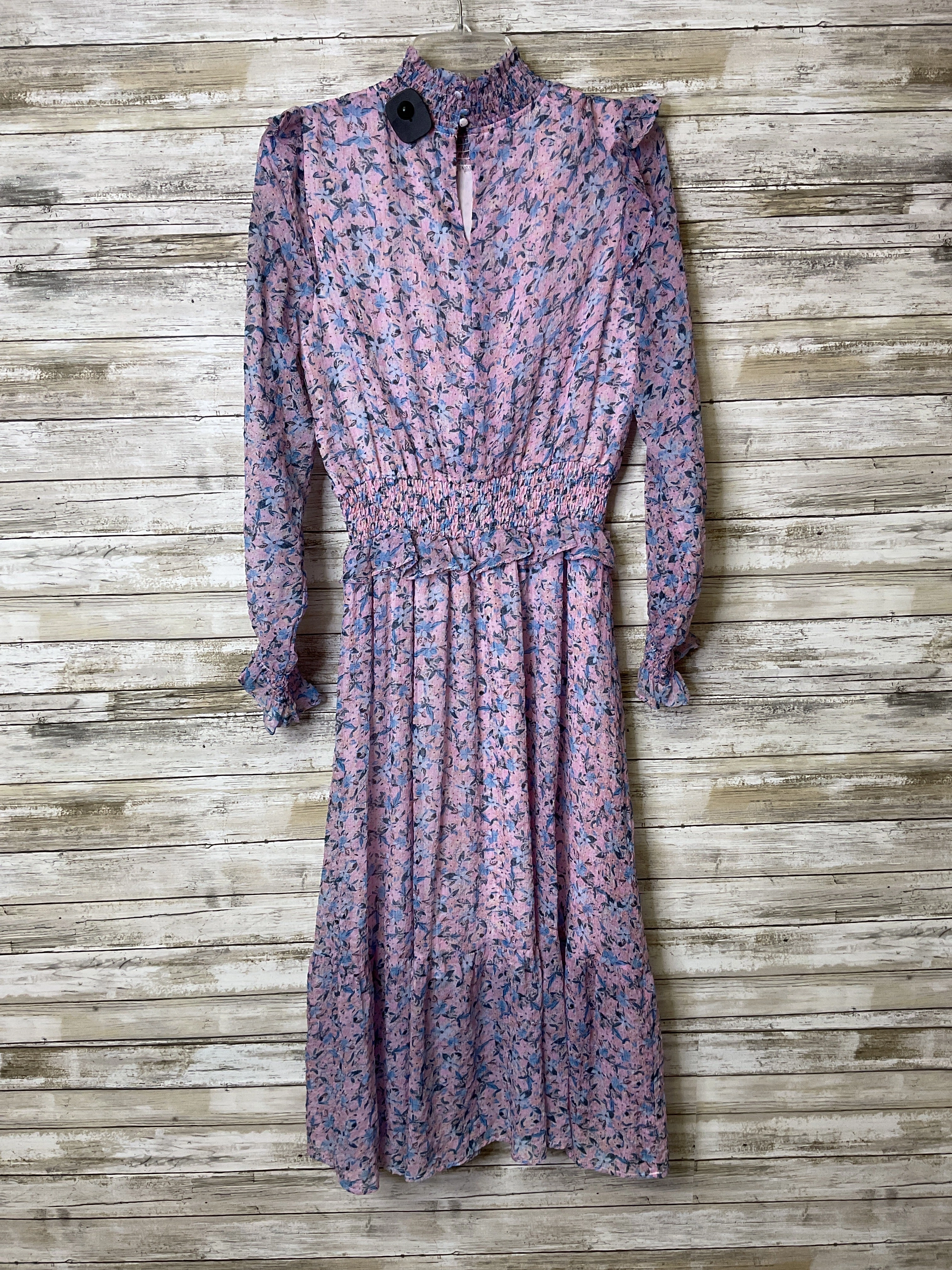 Dress Casual Maxi By Karlie In Floral Print, Size:L