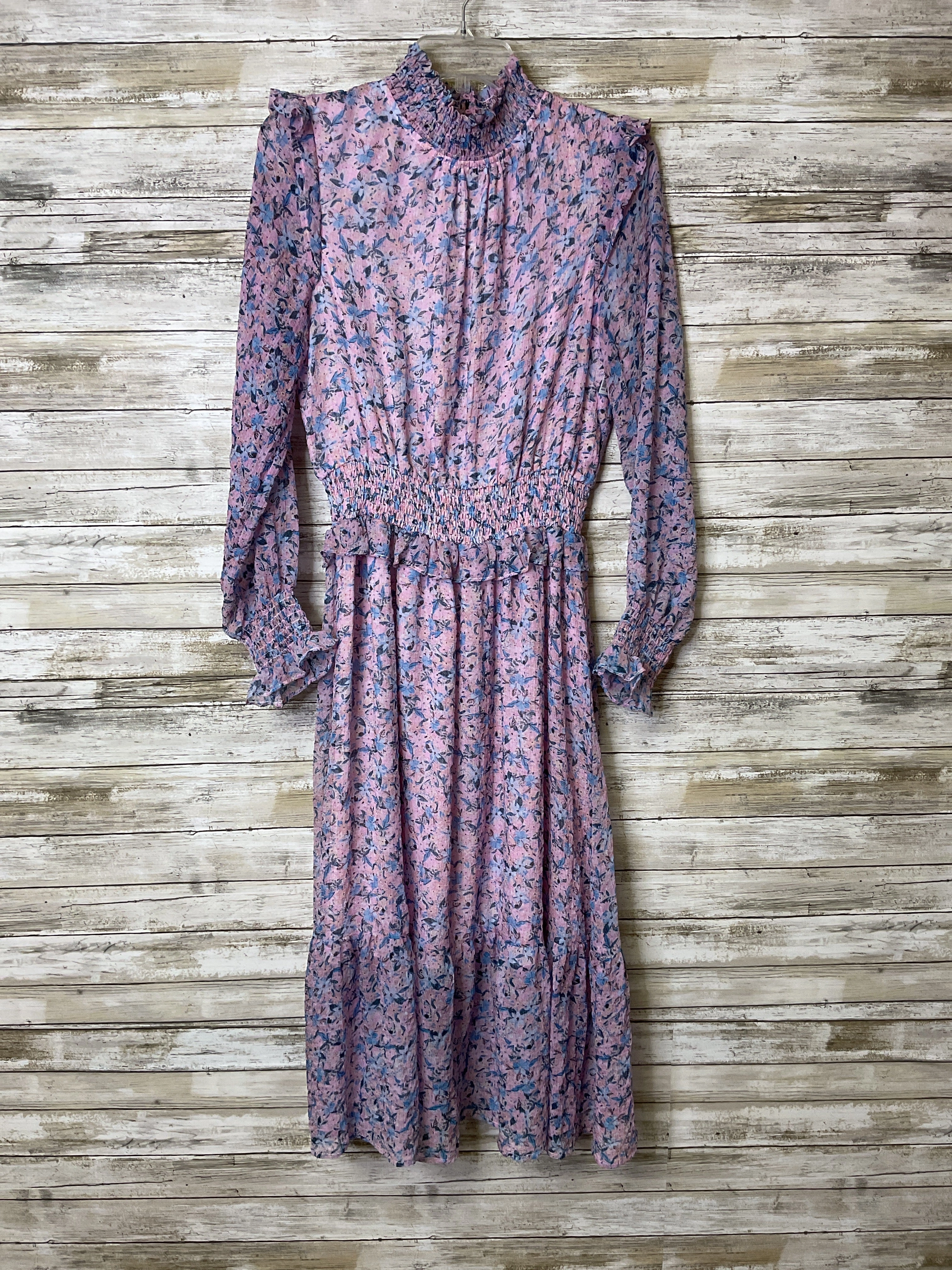 Dress Casual Maxi By Karlie In Floral Print, Size:L