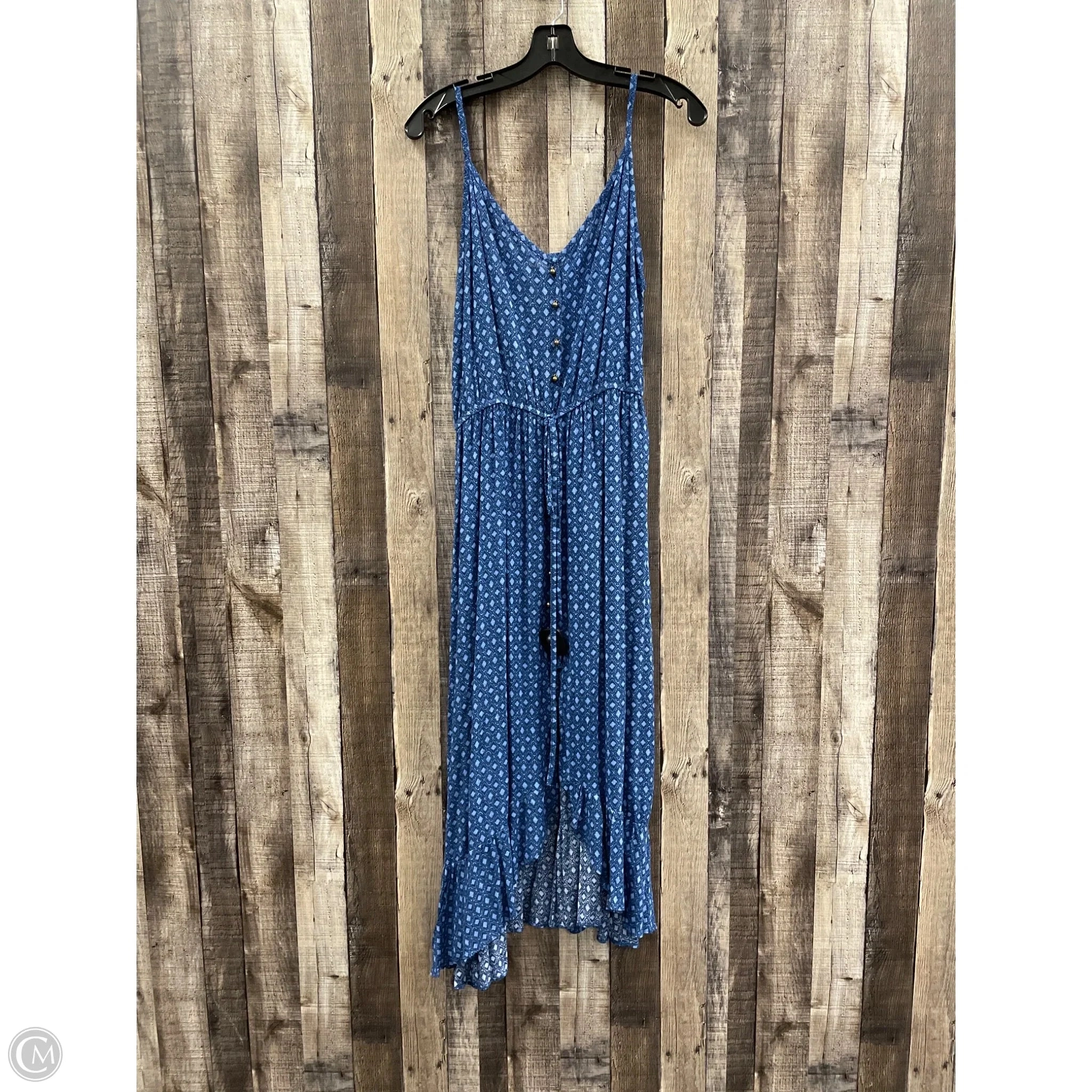 Dress Casual Maxi By Rewind In Blue, Size: Xl