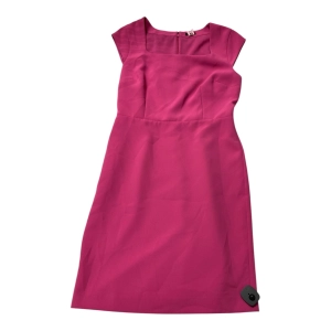 Dress Casual Midi By Ann Taylor In Pink, Size:M