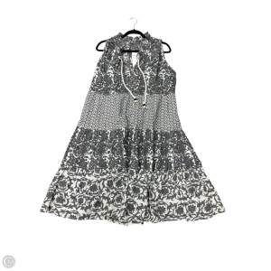 Dress Casual Midi By Chelsea And Theodore In Grey, Size: 20