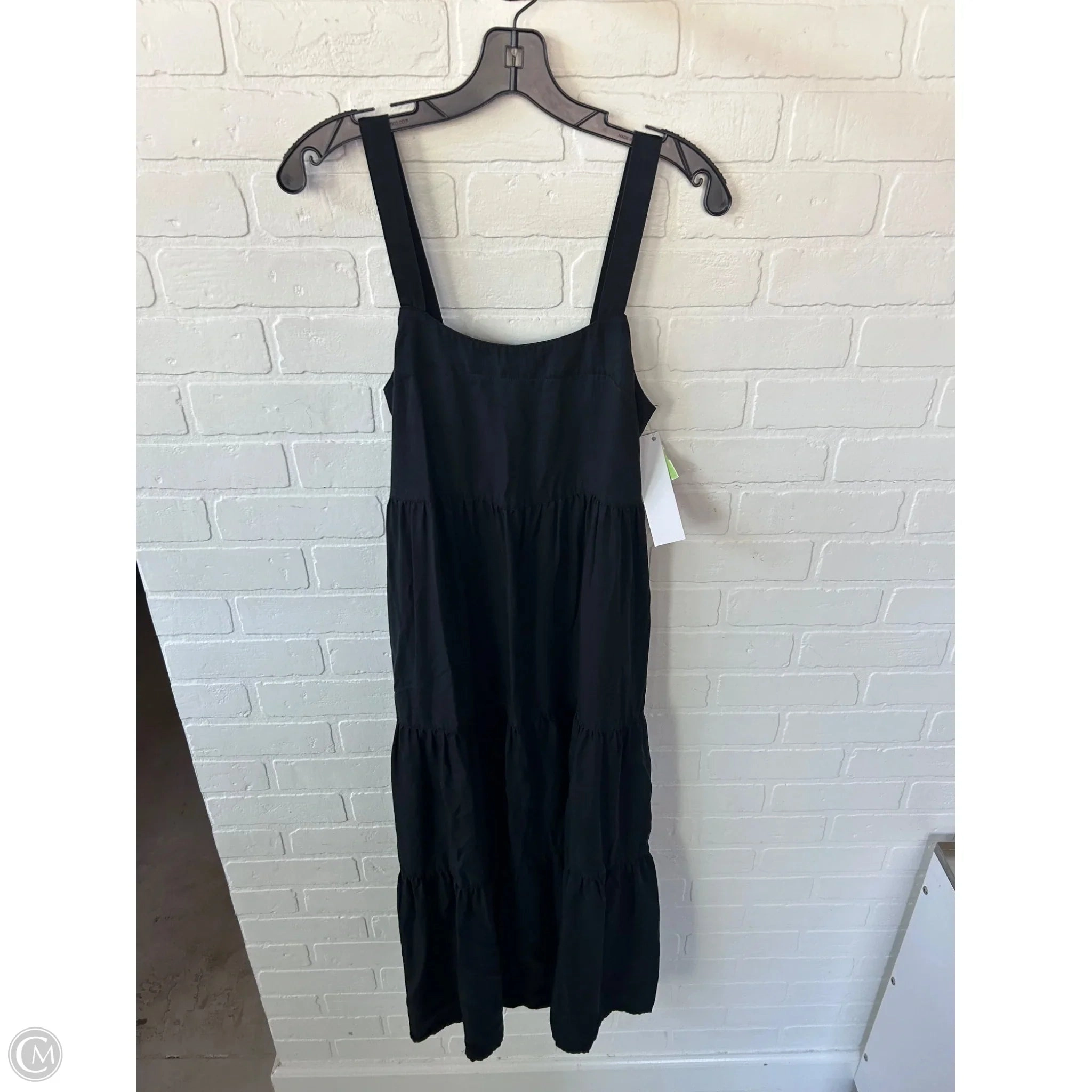 Dress Casual Midi By Clothes Mentor In Black, Size: Xs