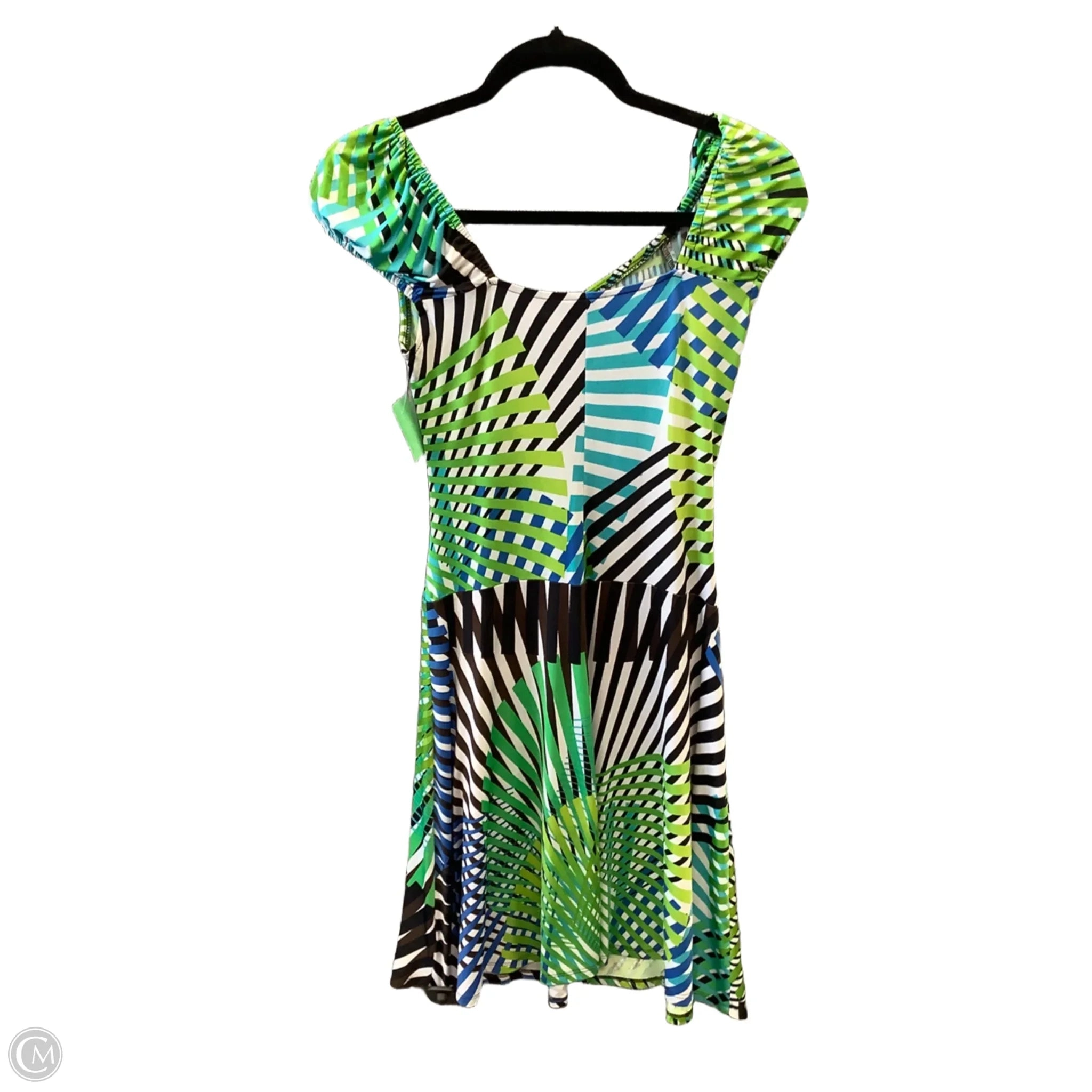 Dress Casual Midi By Clothes Mentor In Multi-colored, Size: Xs