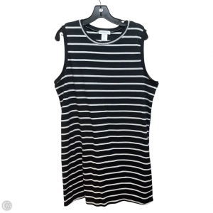 Dress Casual Midi By Cynthia Rowley In Striped Pattern, Size: Xl