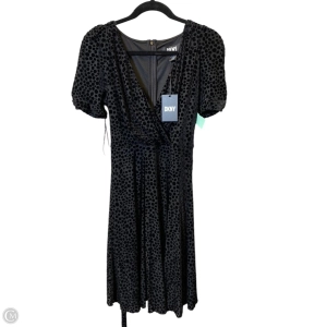 Dress Casual Midi By Dkny In Black, Size: S
