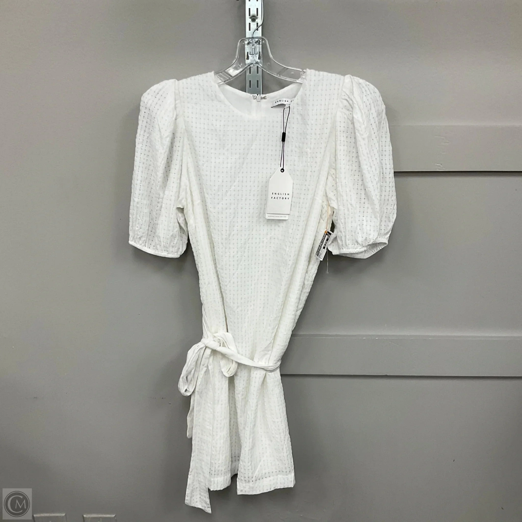 Dress Casual Midi By English Factory In White, Size: M