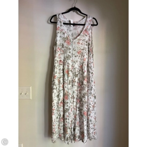 Dress Casual Midi By Frye In Floral Print, Size: 2x