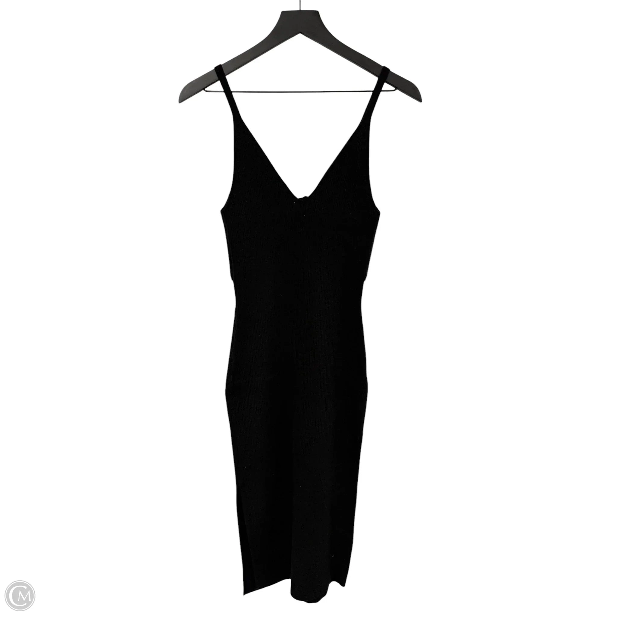 Dress Casual Midi By Hem & Thread In Black, Size: L
