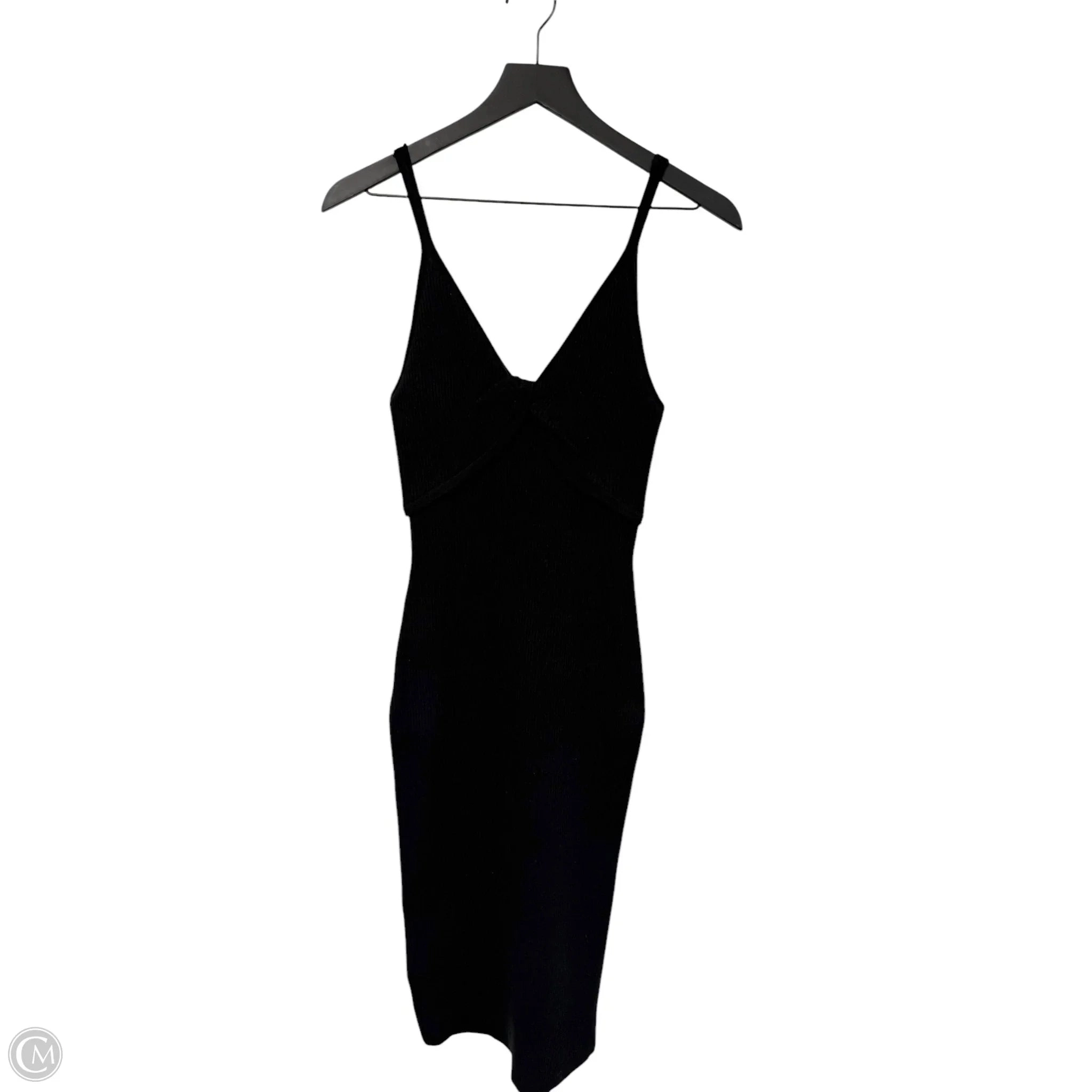 Dress Casual Midi By Hem & Thread In Black, Size: L