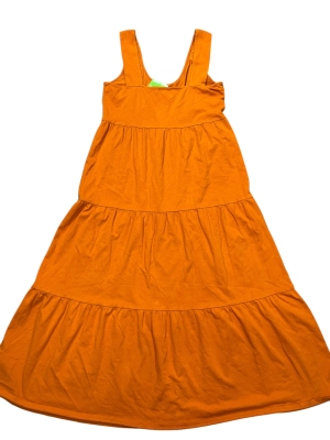 Dress Casual Midi By J. Crew In Orange, Size:Xs