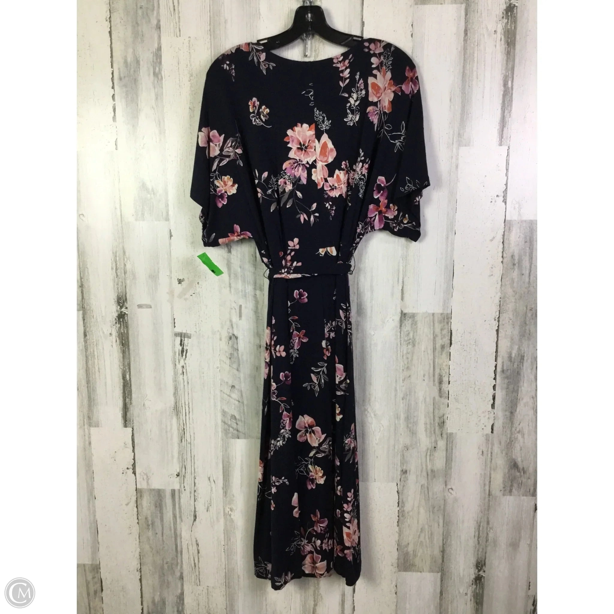 Dress Casual Midi By J. Jill In Blue & Pink, Size: S