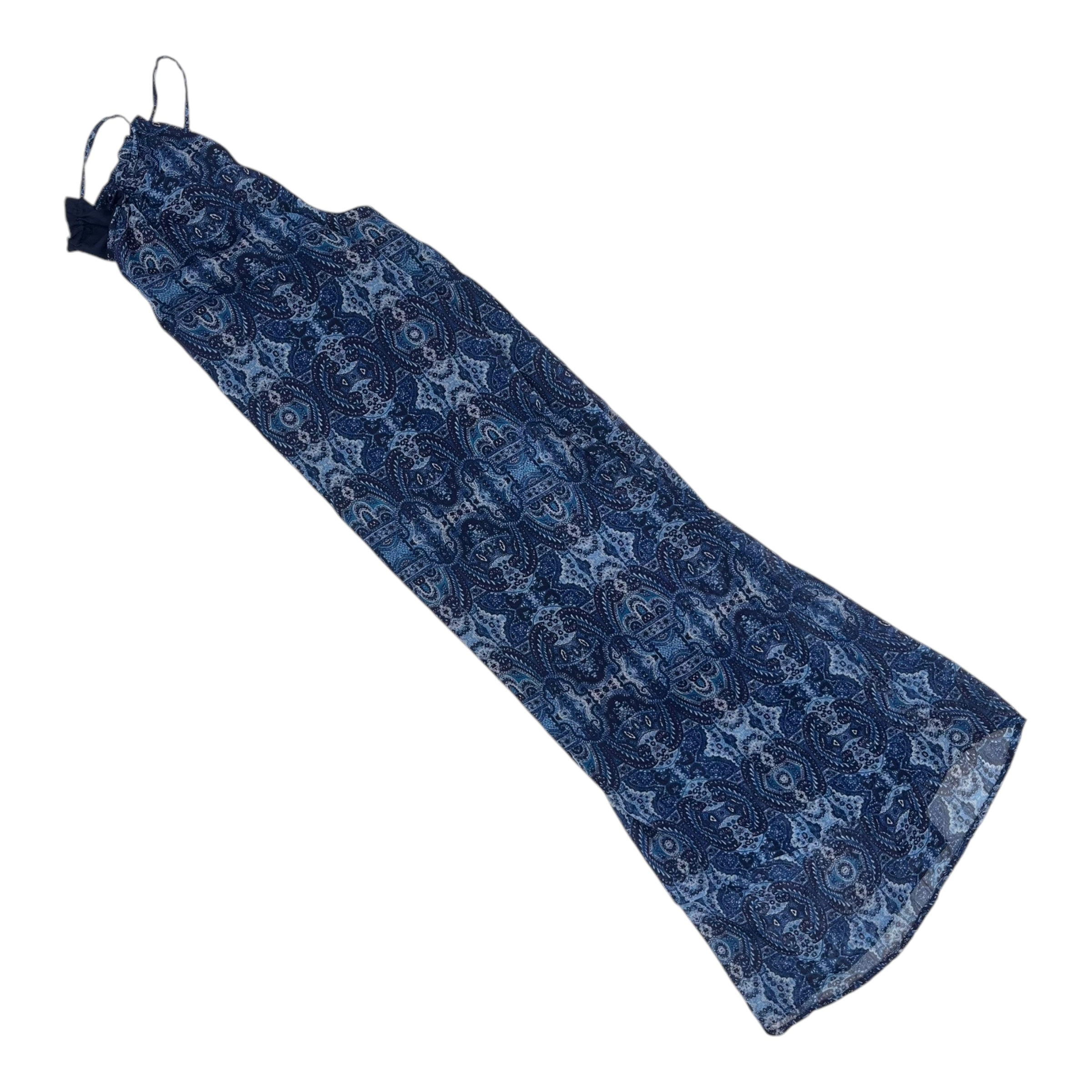 Dress Casual Midi By Lucky Brand In Blue, Size:L