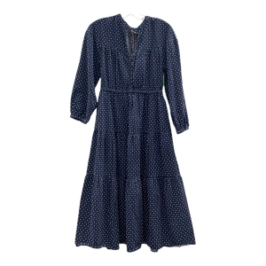 Dress Casual Midi By Madewell In Blue, Size:M
