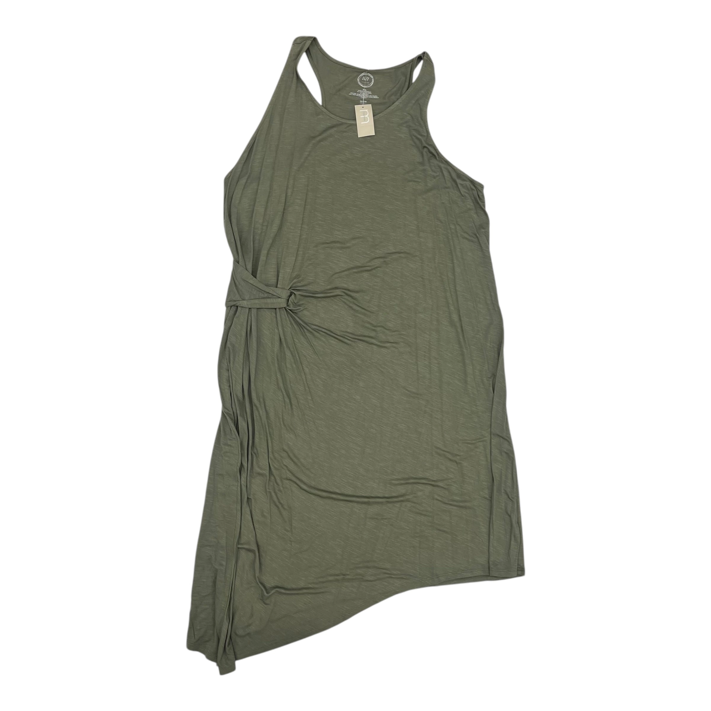 Dress Casual Midi By Maurices In Green, Size:Xxl