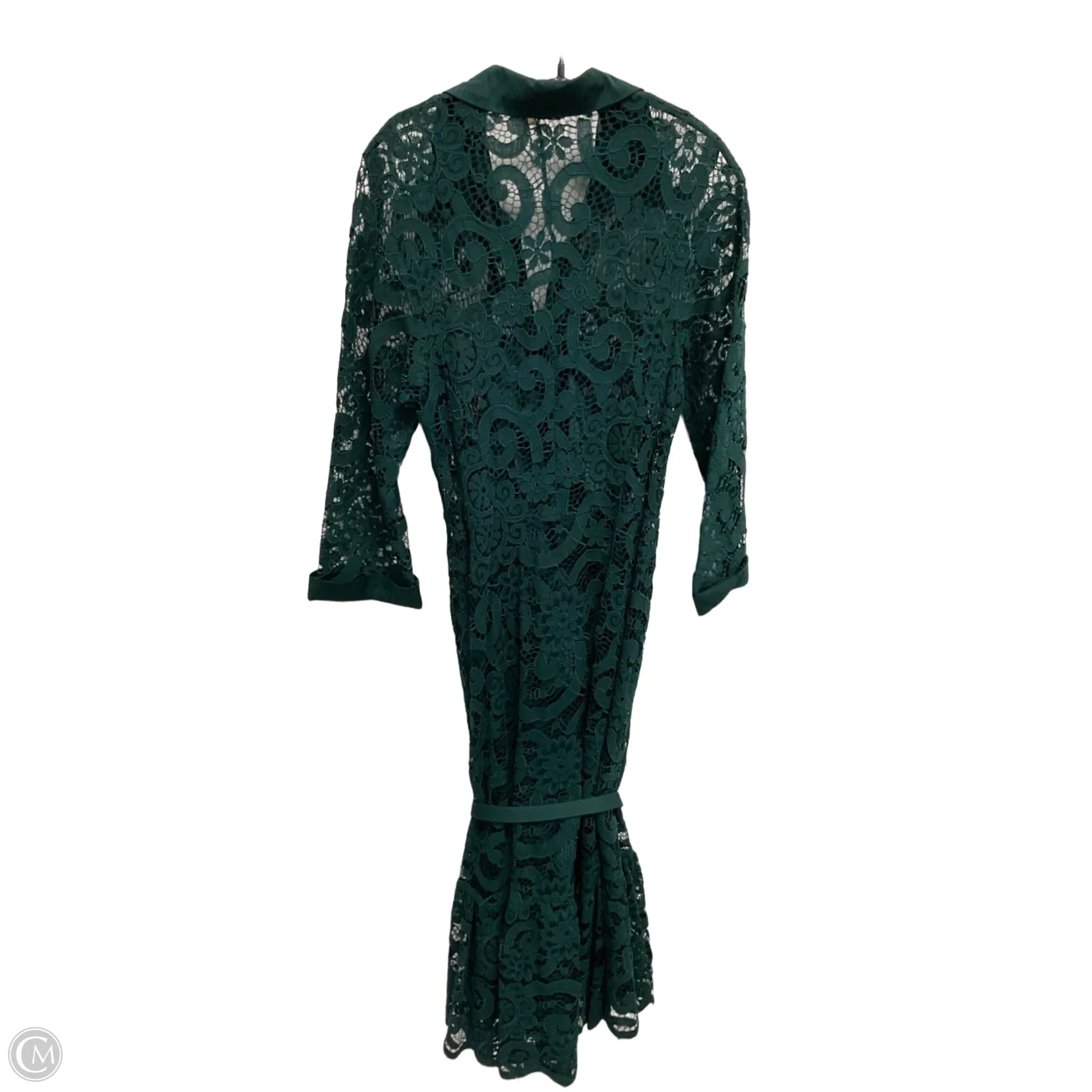 Dress Casual Midi By Nanette By Nanette Lepore In Green, Size: M