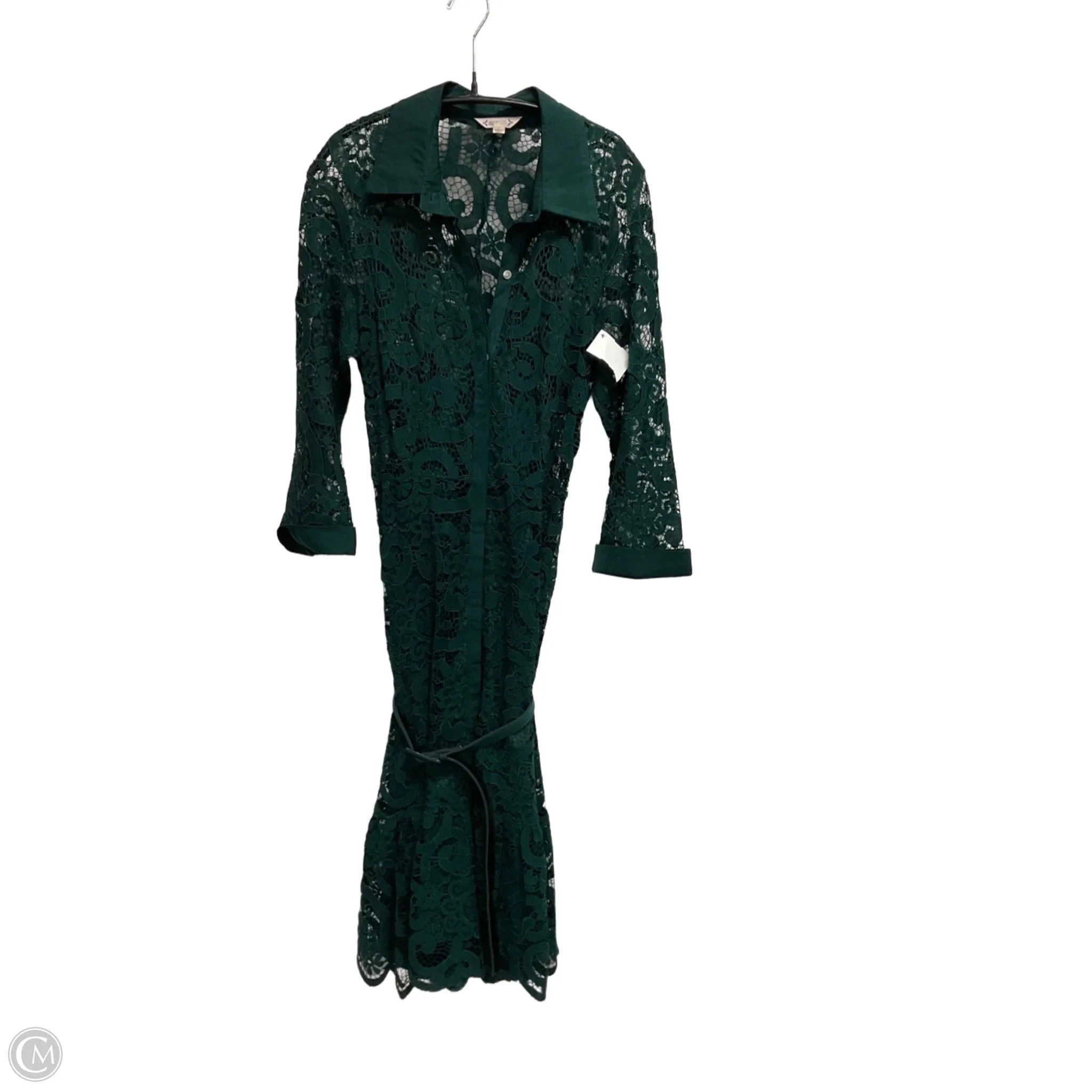 Dress Casual Midi By Nanette By Nanette Lepore In Green, Size: M