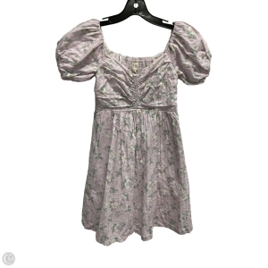 Dress Casual Midi By Rebecca Taylor In Purple, Size: Xs