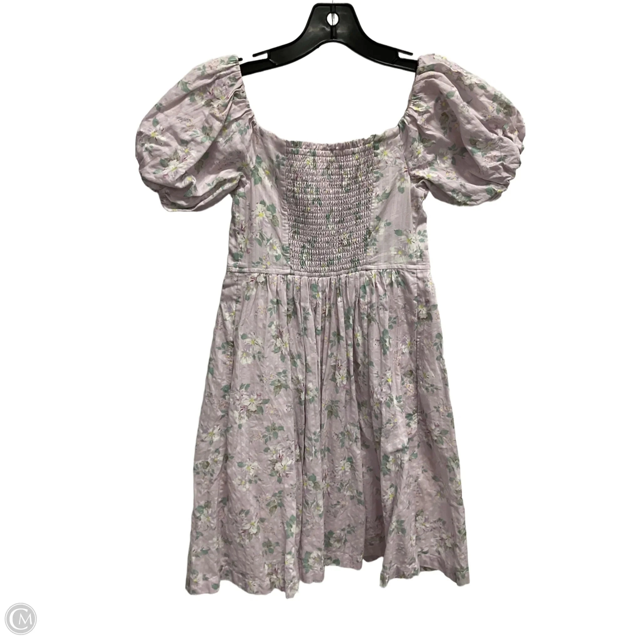 Dress Casual Midi By Rebecca Taylor In Purple, Size: Xs