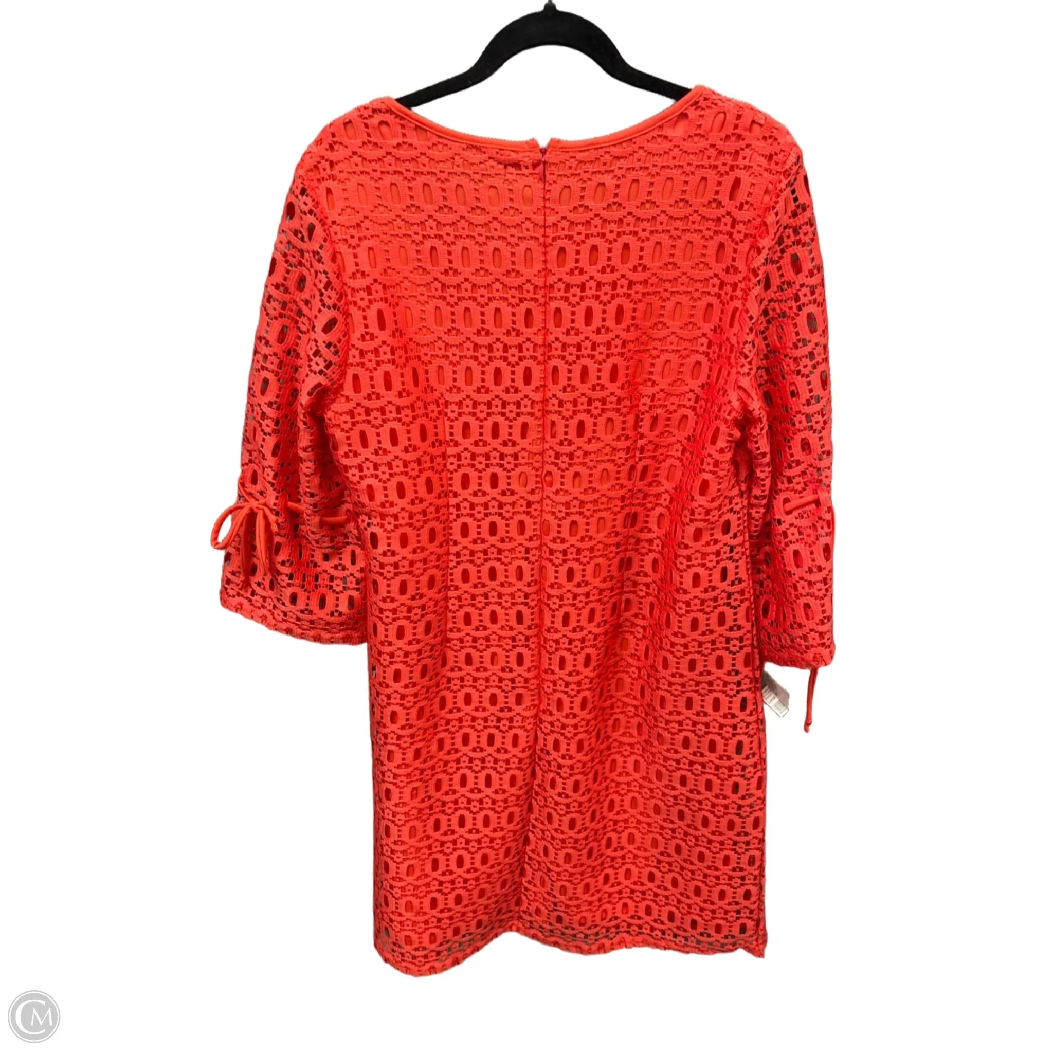 Dress Casual Midi By Robert Louis In Orange, Size: L