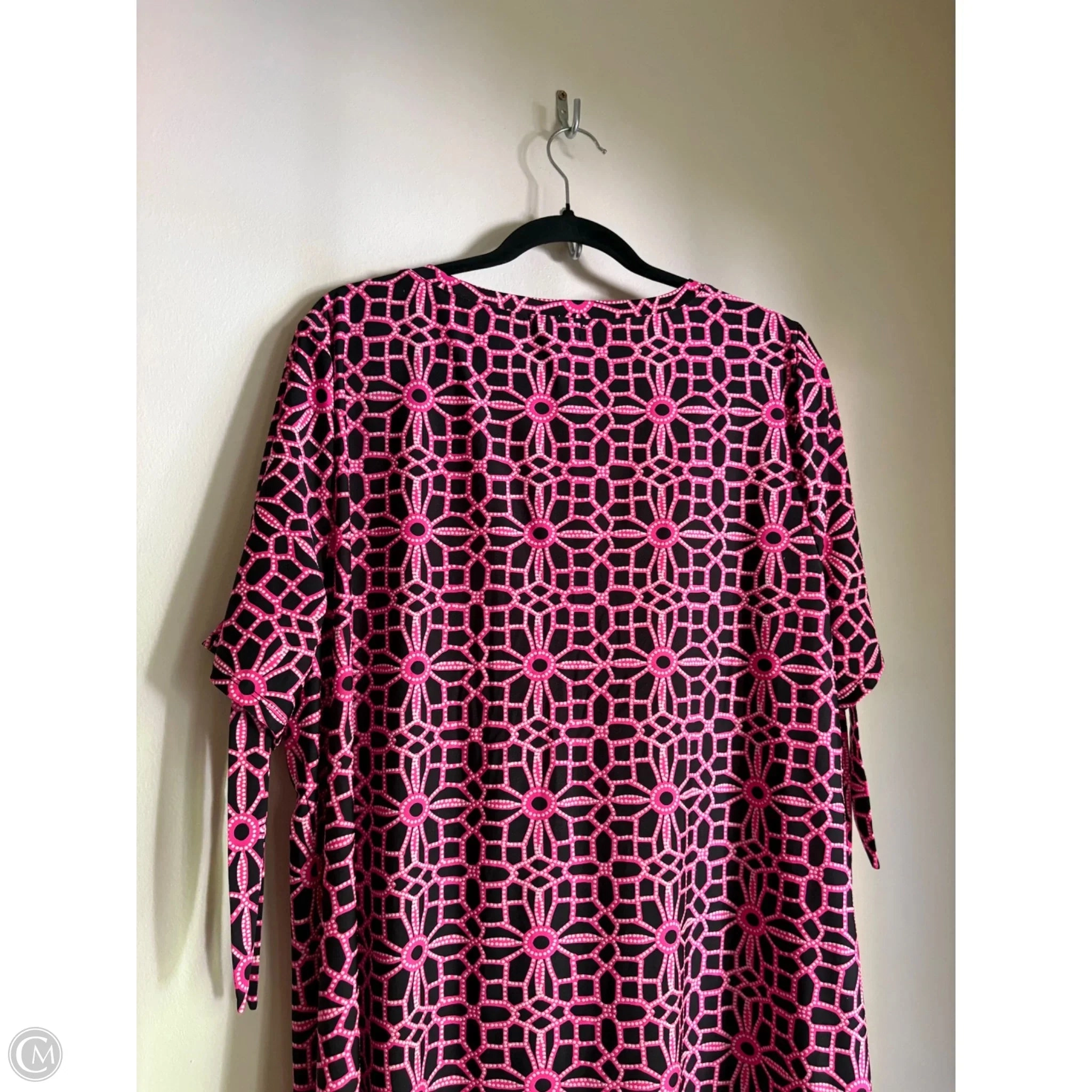 Dress Casual Midi By Tacera In Pink, Size: 3x