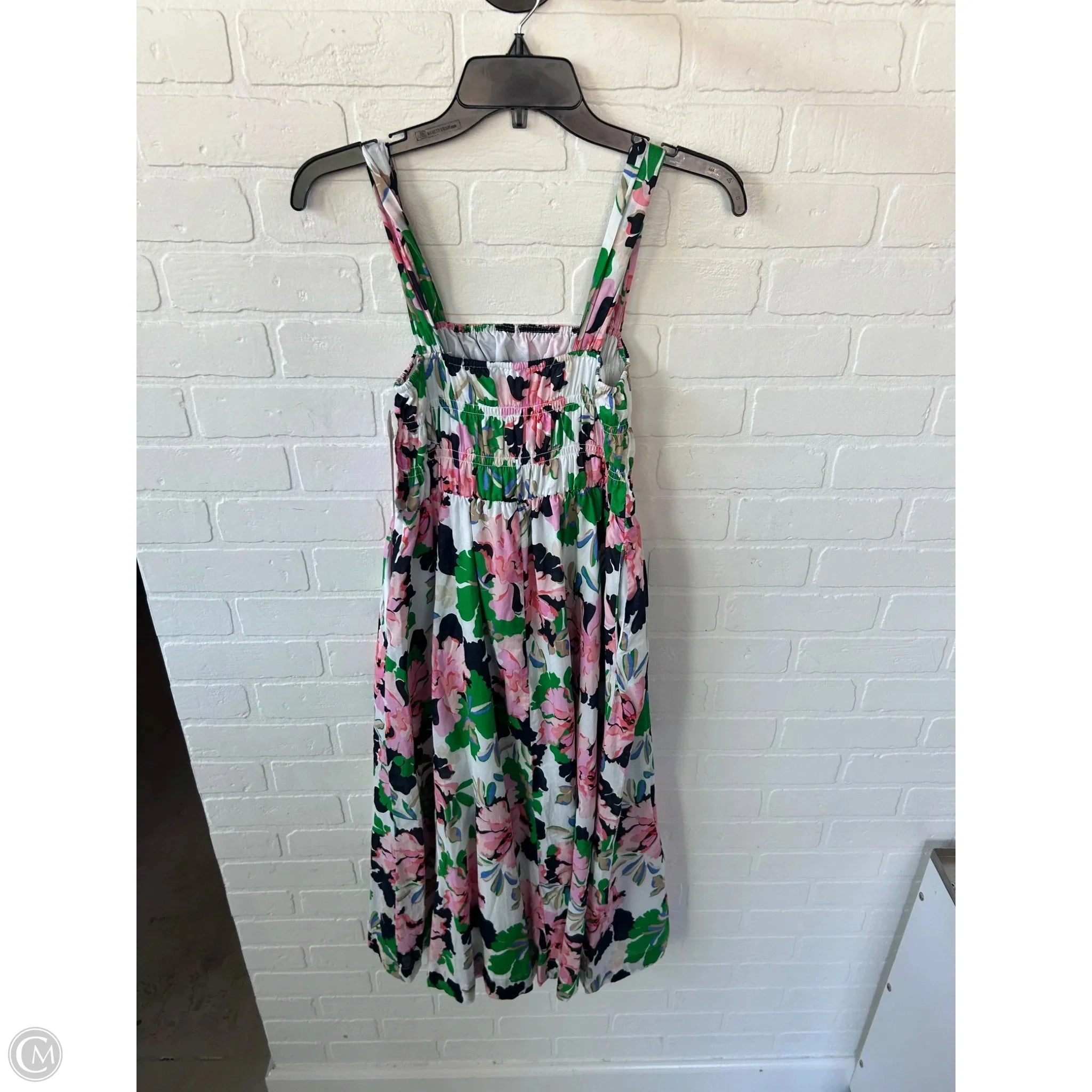 Dress Casual Midi By Tommy Hilfiger In Black & Pink, Size: Xs
