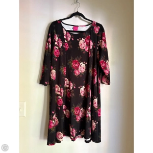Dress Casual Midi By Torrid In Floral Print, Size: 2x