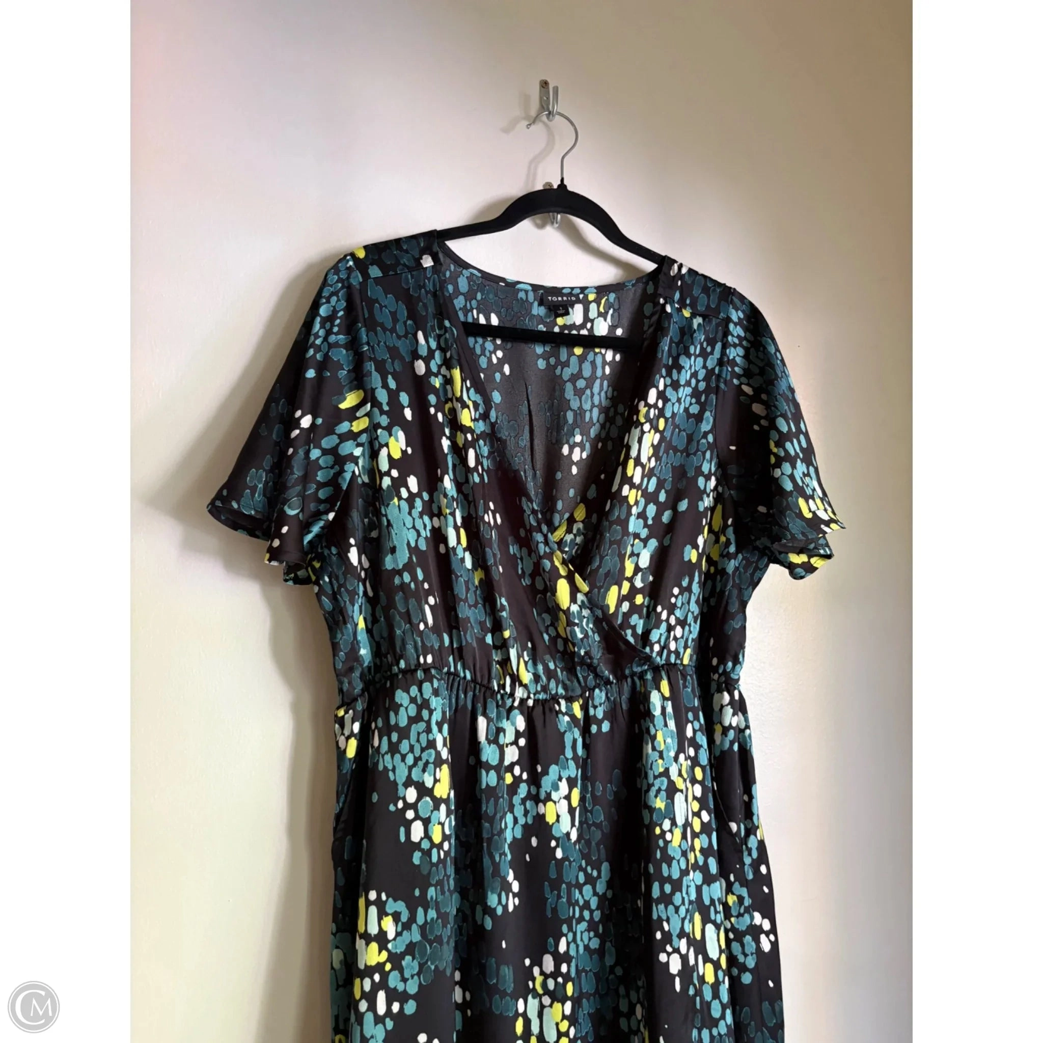 Dress Casual Midi By Torrid In Multi-colored, Size: 1x