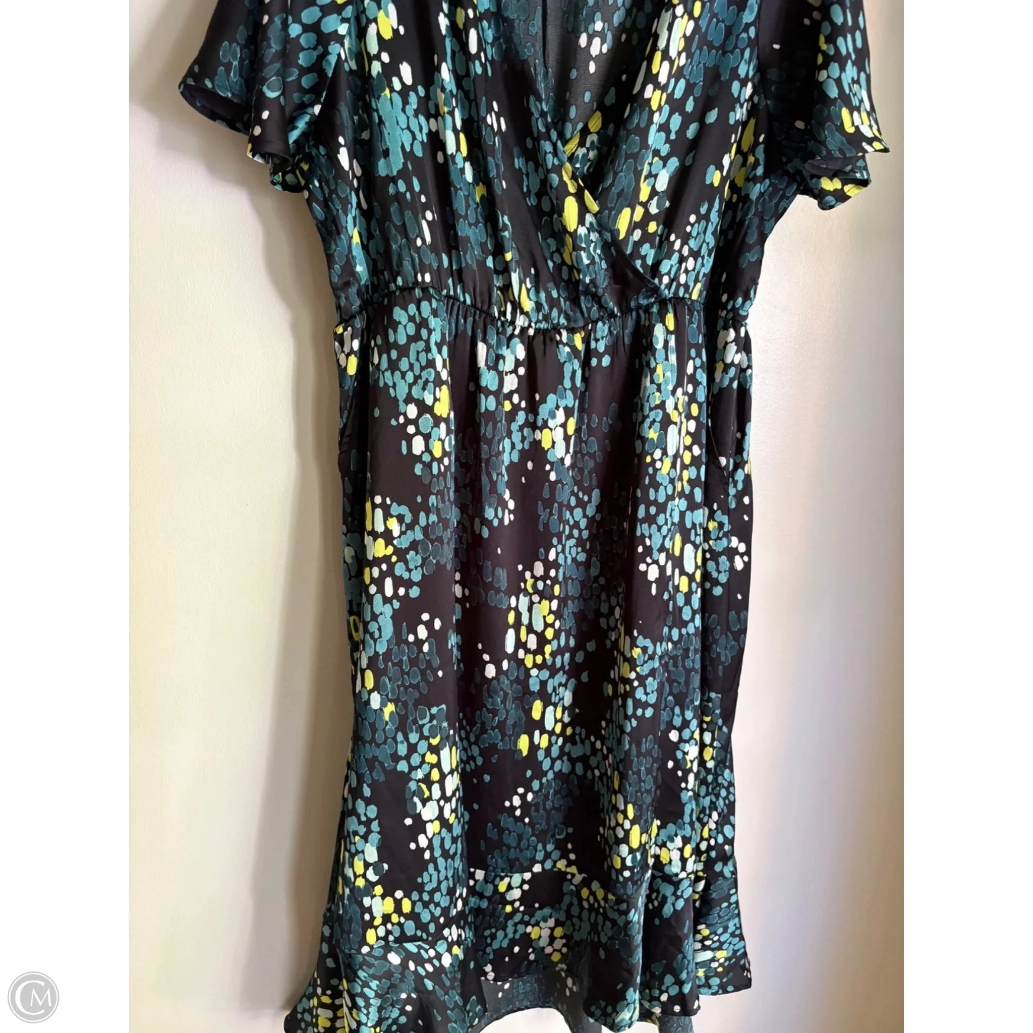 Dress Casual Midi By Torrid In Multi-colored, Size: 1x