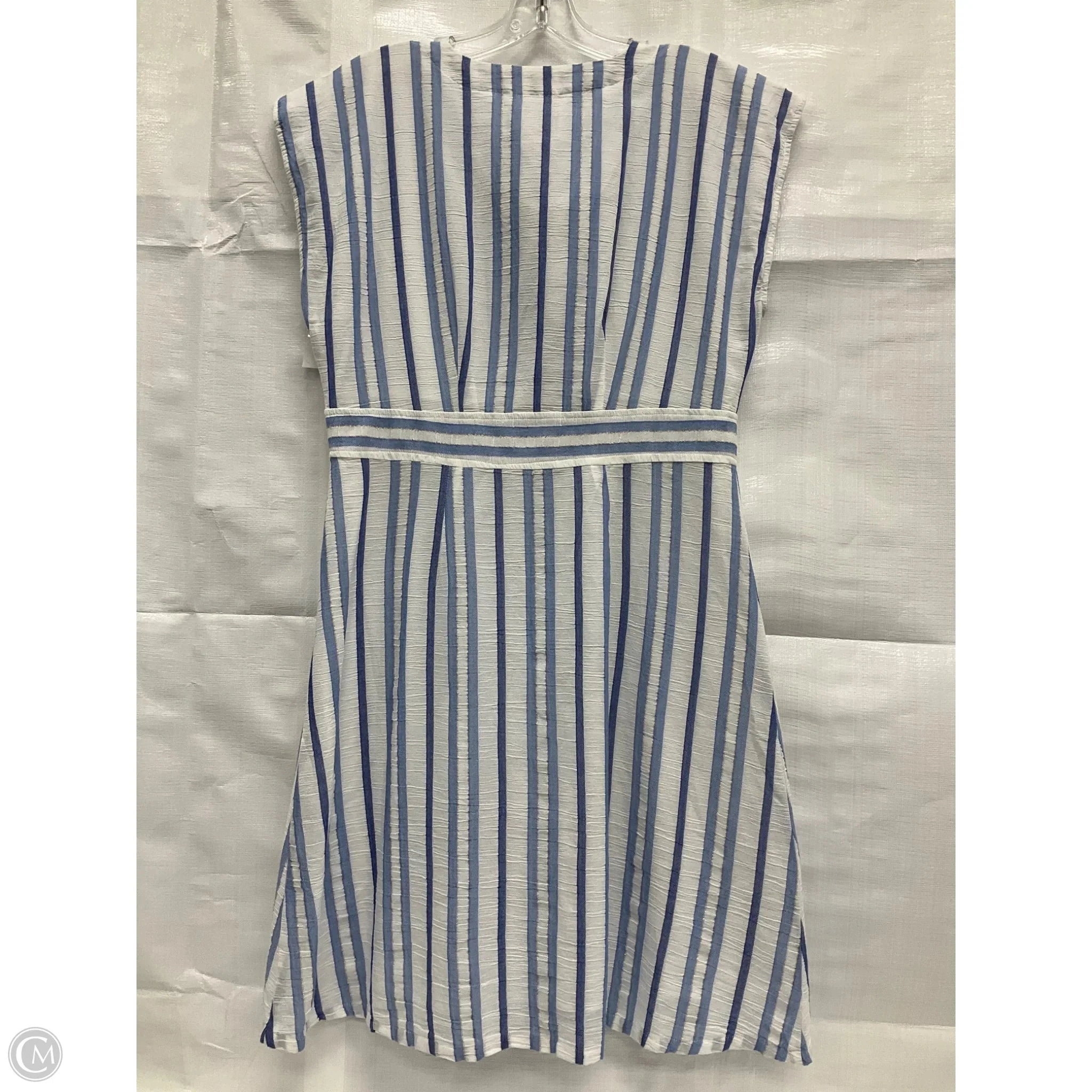 Dress Casual Short By Loft In Striped Pattern, Size: 8