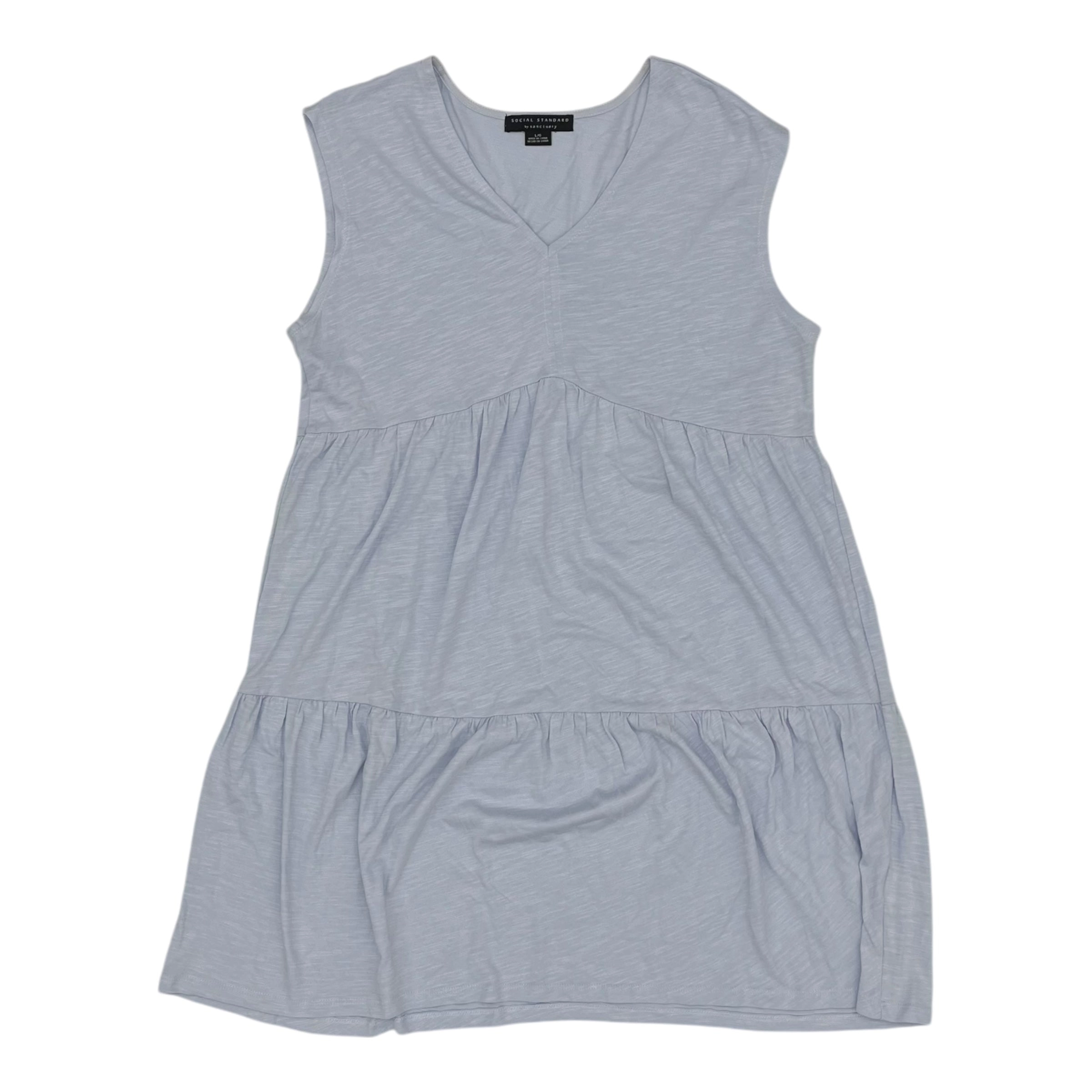 Dress Casual Short By Social Standard By Sanctuary In Blue, Size:L