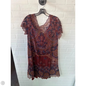 Dress Casual Short By Sundance In Brown & Yellow, Size: Xl