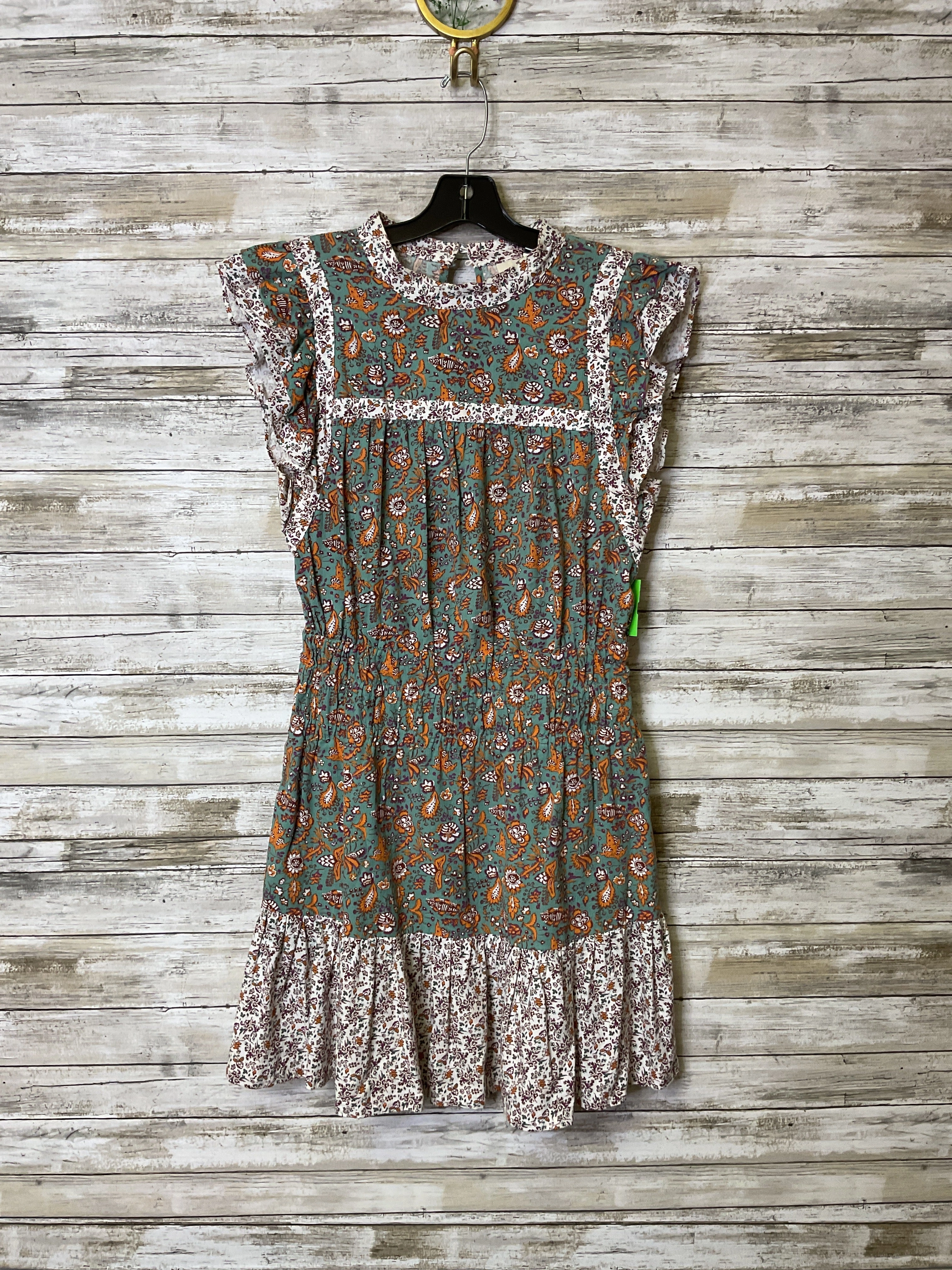 Dress Casual Short By Universal Thread In Floral Print, Size:M