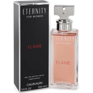 ETERNITY FLAME by Calvin Klein  3.3 / 3.4 oz EDP Perfume For Women New in Box