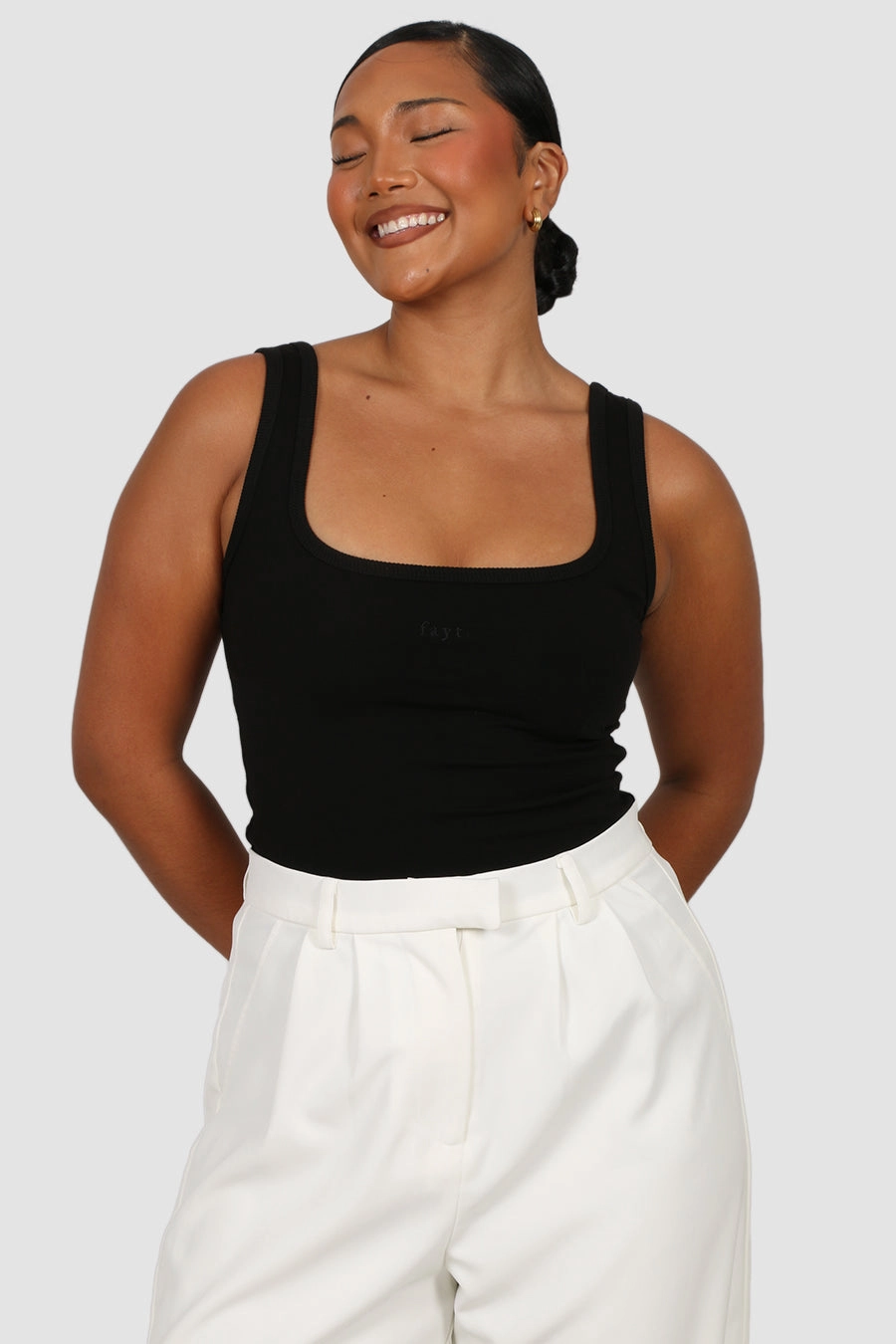 FAYT LOGO TANK BLACKOUT